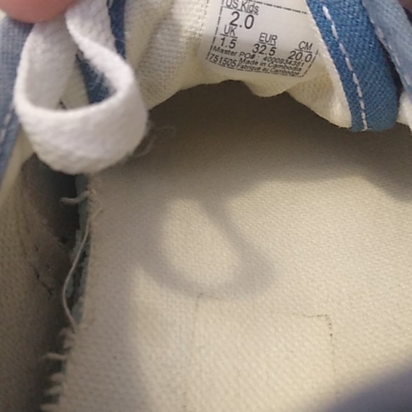 Vans kids shoes size 2 unisex - Picture 7 of 10